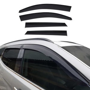 Hyundai Tucson Wind Deflector - Omac - Acrylic 4 Pcs - Black - '16-'21